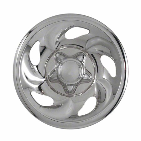 Coast2Coast 16", 5 Directional Spoke, Chrome Plated, Plastic, Set Of 4, Compatible With Steel Wheels IWCIMP01X